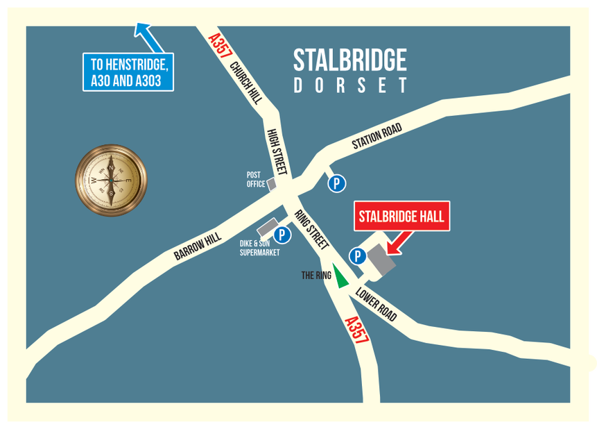 map of Stalbridge Hall